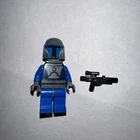 LEGO Star Wars Pre Vizsla Minifigure sw0416 Mandalorian Fighter Set 9525 Blue