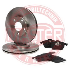 2x Bremsscheibe Bremsbeläge belüftet vorne für VW Passat Variant 3B5 3B6 3B2