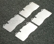 Titanium Brake Pad Shim Heat Shield Set for Lexus LFA Ceramic 2011-2012; Front