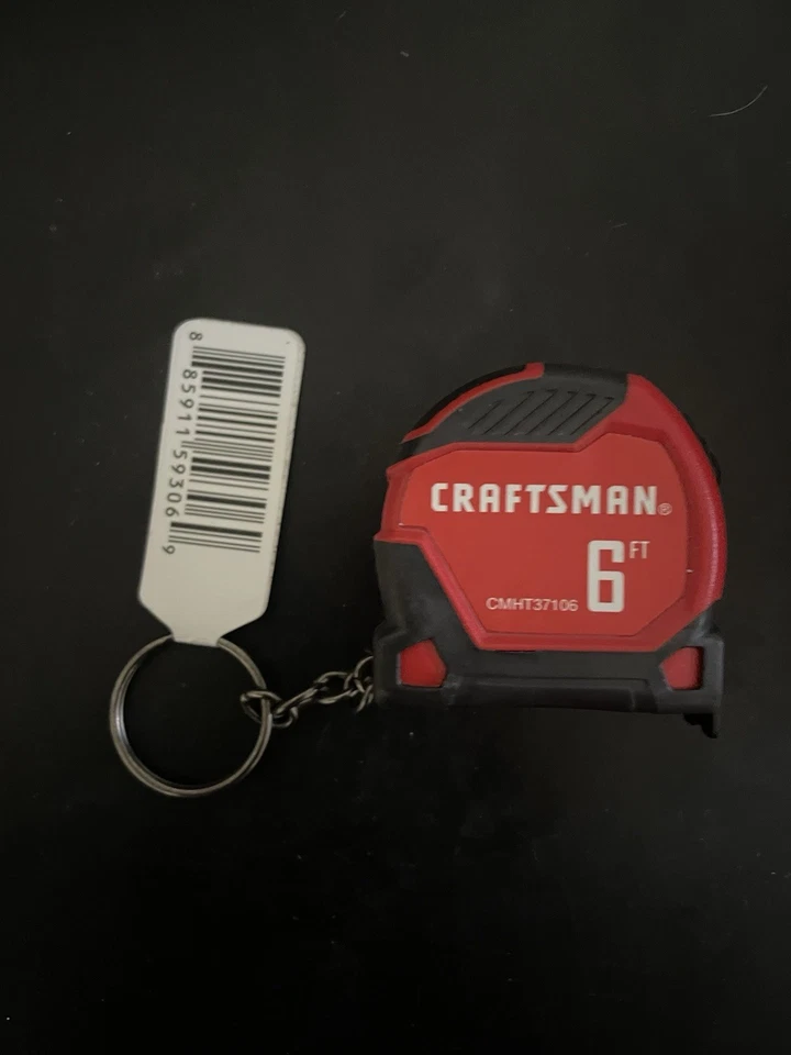 CRAFTSMAN Keychain Tape Measure, 6 FT (CMHT37106G) - 5pack - Image 2 of 2
