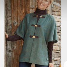 Soft Surroundings Hampstead Cape Jacket