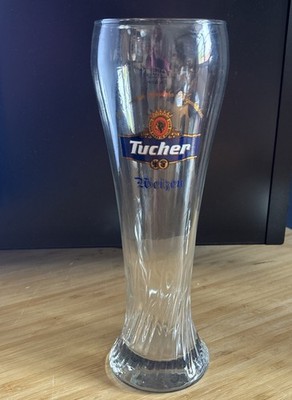 Tucher Weizen Weizenbier 0,5l Glas Man Cave Hausbar Kneipe