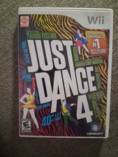 Ubisoft Just Dance 4 - Nintendo Wii CIB Multiplayer E10+ NTSC-U/C 2012