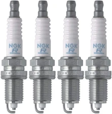 NGK 4 Pack of Genuine OEM Replacement Spark Plugs - ZFR5F-4PK