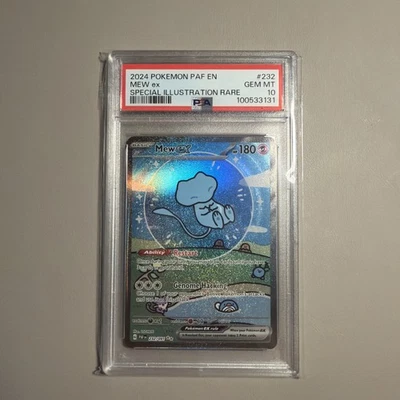 2024 Mew ex #232 ポケモンカード Gem Mint 10 Spec Details