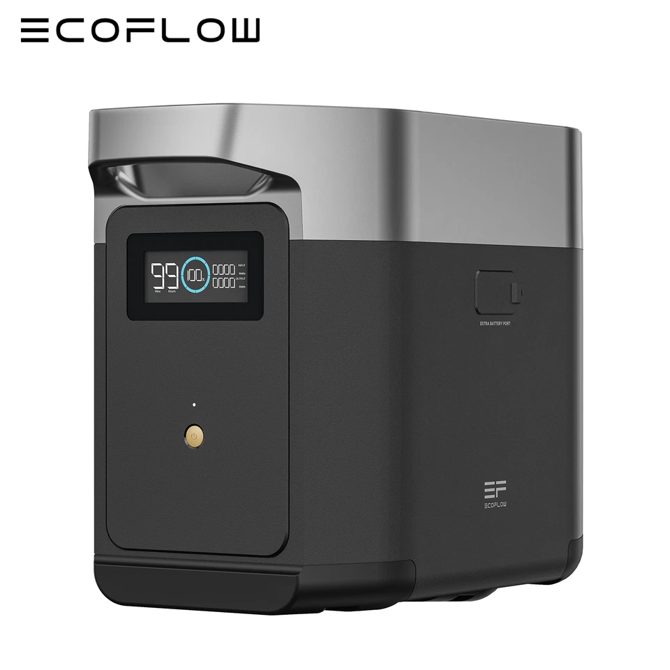 Batteria extra EcoFlow 1024Wh LifePO4 per centrale elettrica portatile DELTA 2