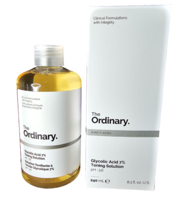 The Ordinary Glycolic Acid 7% Toning Solution- 240 ml Original