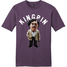 NEW Art Society x SWOD PABLO KINGPIN TOON Tee Shirt EGGPLANT SM-4XL MADE IN USA