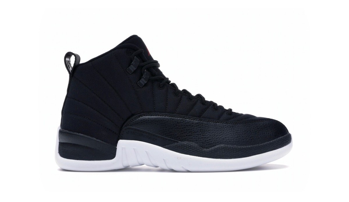 2016 Nike Air Jordan 12 XII Retro Black Nylon Neoprene 130690-004