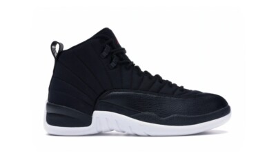 2016 Nike Air Jordan 12 XII Retro Black Nylon Neoprene 130690-004