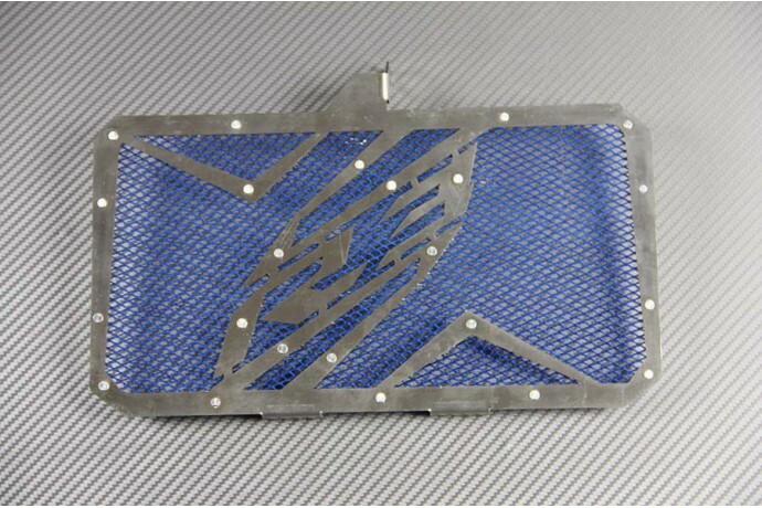 Protection radiateur YAMAHA YZF R3 accessoire moto bleu pour modèle 2016 2017 2018