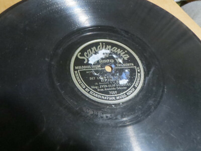78RPM Scandinavia Sven Olof Sandberg + Arefeldts - Det / Halla Mamma, clean V V-