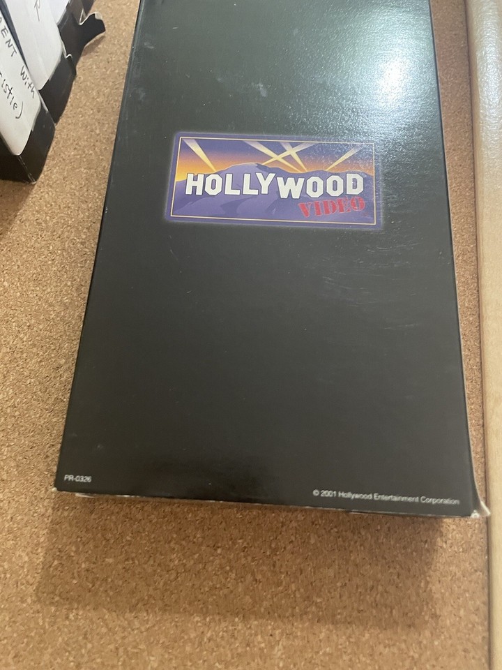 SANTA CLAUS CONQUERS THE MARTIANS VHS HOLLYWOOD RENTAL CULT BMOVIE