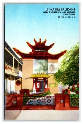 Li Po Chinese Store Los Angeles, CA-California, Li Po Chinese Restaurant, Chinatown ...