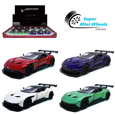 Kinsmart 1:36 - Aston Martin Vulcan - 5'' Diecast Toy Car - 4 Colors