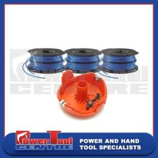 Black & Decker Strimmer Spool Cover X 1 + Spool and Line X 3 GL337SB GL546SC