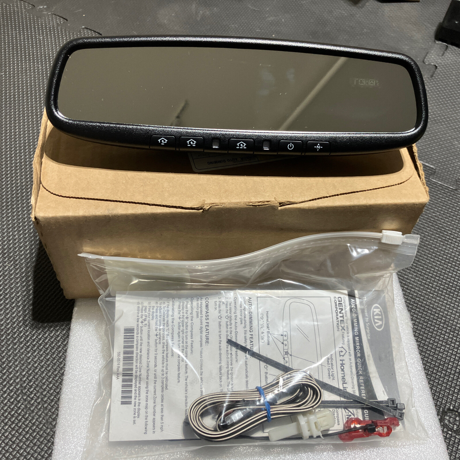 C6062ADU00 20162018 Kia Sorento Rear View Mirror W/Home