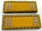 INDIAN WARS US ARMY M1872 CAVALRY CAPTAIN TUNIC SHOULDER BOARDS W/CILPS