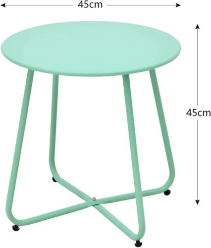 Mano Rund Sofatisch Beistelltisch Grün - Bild 2 von 8