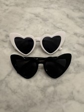 Heart Shaped Sun Glasses Lot Of Two