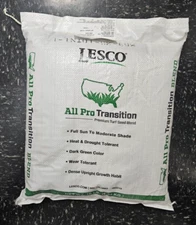 10 lb Turf Seed Blend Lesco Tall Fescue All Pro Transition Grass Seeds Exp 1/26