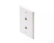Steren Solutions, LLC	WALLPLATE; FLUSH MOUNTW/2RJ11 JACKS-WHITE	300-214WH