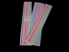 LOT Of 12 Sheets- Mrs. Grossman Stickers - "PASTEL DESIGN LINES"