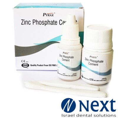 Dental Znc Phosphate Cement Permanent Tooth Fllng Fxaton kt by