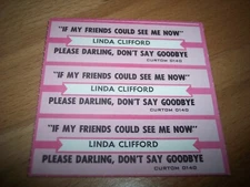 3 Linda Clifford If My Friends Could See Me Now/Please Darl Jukebox Title Strips