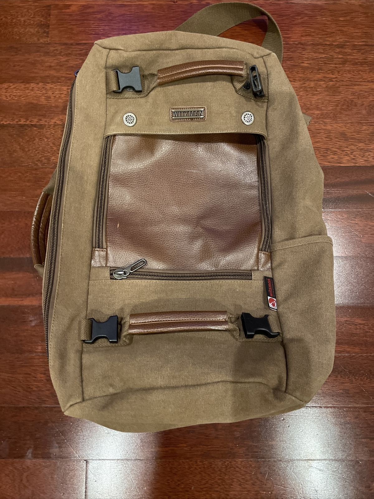 witzman canvas backpack