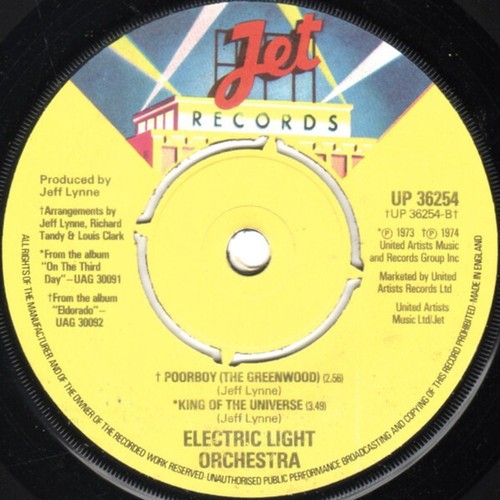 Electric Light Orchestra - Telephone Line 7", Single, 4-P Very Good Plus (VG+) - Picture 2 of 2