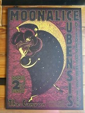 Póster Moonalice Alexandra Fischer Agoura Hills 4/1/17 Canyon Club Cubensis Disr