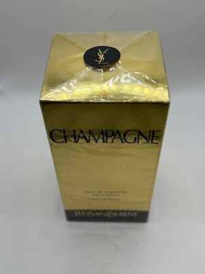CHAMPAGNE BY YVES SAINT LAURENT 100ML EDT CLASSIC SPRAY (NEW WITH