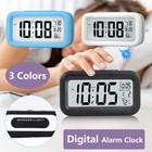 <!--F#f_0-->Digital LED Snooze Alarm Clock Bedside Time Temperature Day/Night Desktop Clocks<!--F/-->