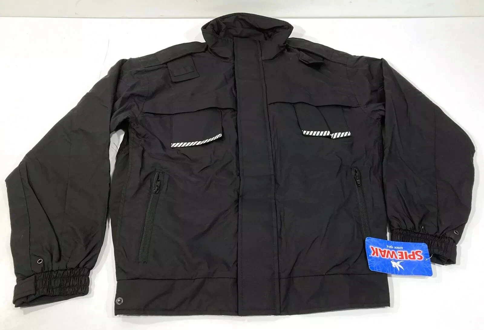 SPIEWAK LARGE S3818 WATERPROOF WEATHERTECH SYSTEMS DELUXE DUTY JACKET DARK NAVY