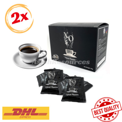 2 box JAVA XO Coffee Herb Men Boost Energy Performance (20 sachets) EXP 2027 DHL