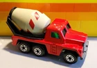 Vintage 1976 Lesney Matchbox, Superfast Series, Cement Truck No.19 grey barrell