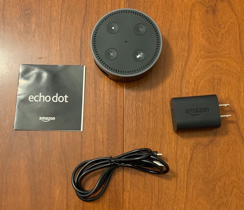 Amazon Echo Dot RS03QR 2nd Generation Smart Speaker Black with Alexa