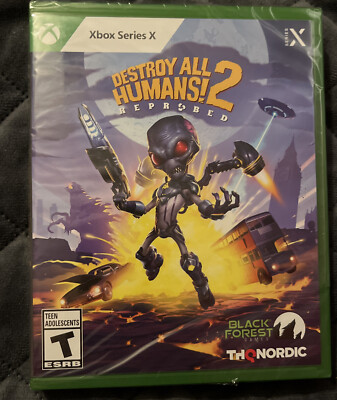 Destroy All Humans! 2 - Reprobed   Xbox Series X. NEW SEALED