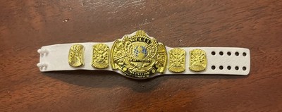 WWE Ultimate Elite Figure Winged Eagle Heavyweight Champion Title Belt White Gld