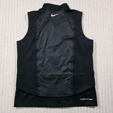Nike Storm Fit ADV Vest Women's MEDIUM Black Golf Running Training DX6080
