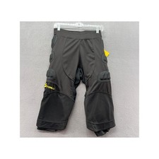 Storelli BodyShield Goalkeeper 3/4 Padded Soccer Pants Black Mens Small NEW