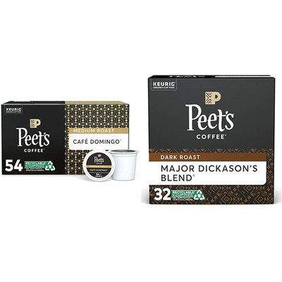 Café Domingo, Medium Roast, 54 Count Single Serve K-Cup Coffee Pods for Keurig C