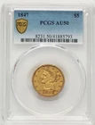 1847-P Liberty Half Eagle — photo from another recent sale