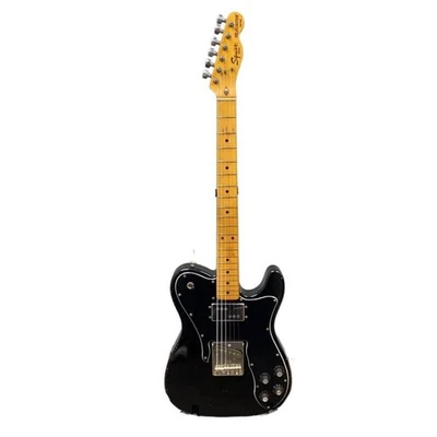 SQUIER Telecaster Custom CTC-55 E-Gitarre Black JV Serial 1983 MIJ Fujigen - Bild 1 von 4