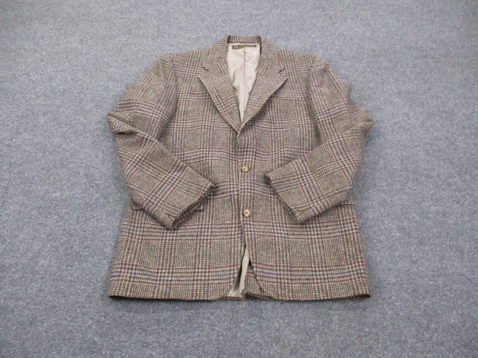 Vintage Brooks Brothers Jacket Men 42 L Brown Wool Sports Coat Blazer USA Made