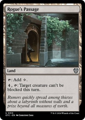 1x Rogue's Passage - Commander: Outlaws of Thunder Junction