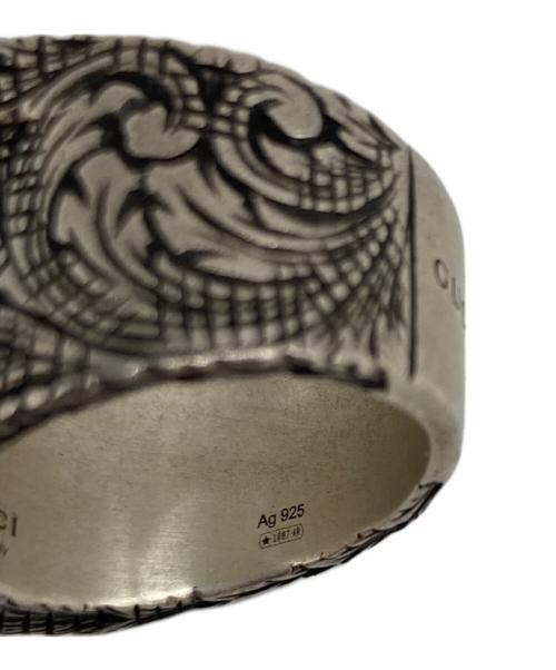 GUCCI arabesque pattern initial ring - image 6