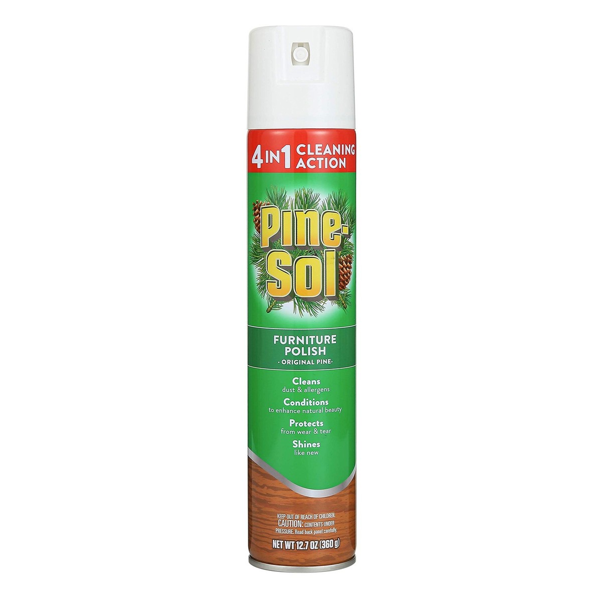 Pine Sol 4 In 1 Wood Cleaner 12.7 Fl Oz Original Pine Scent