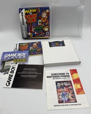 Mario vs. Donkey Kong Nintendo Game Boy Advance GBA Complete CIB NICE!